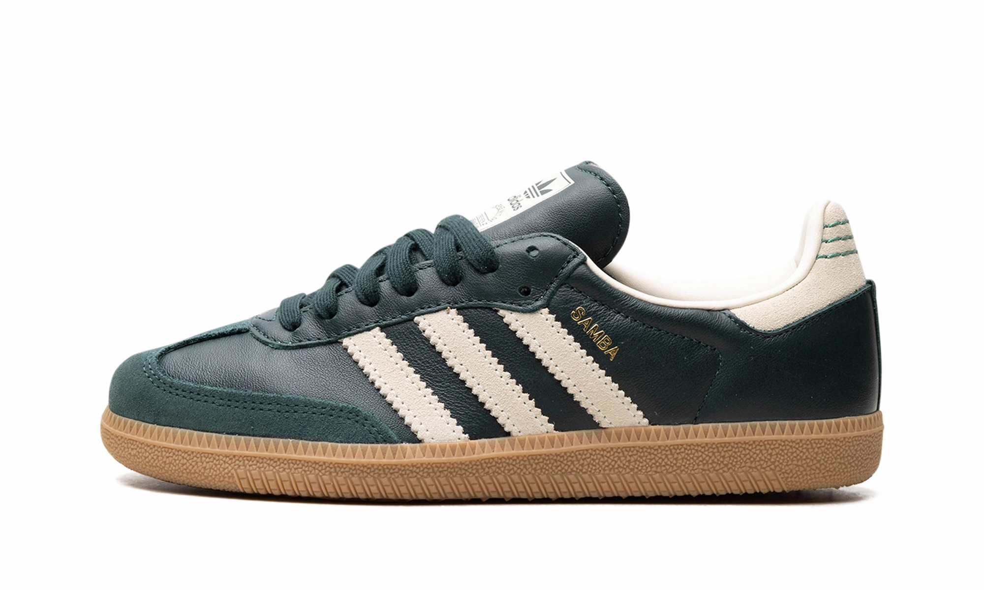 Calm Jog Friend Jog Samba OG "Shadow Green Cream White Gold Metallic"