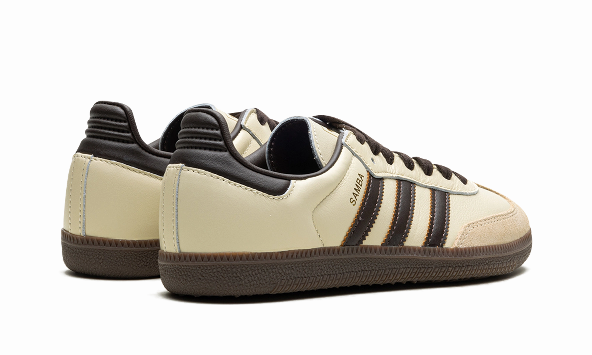 Samba OG "Cream White / Dark Brown" Timeless Edge Soft Footbed Mold