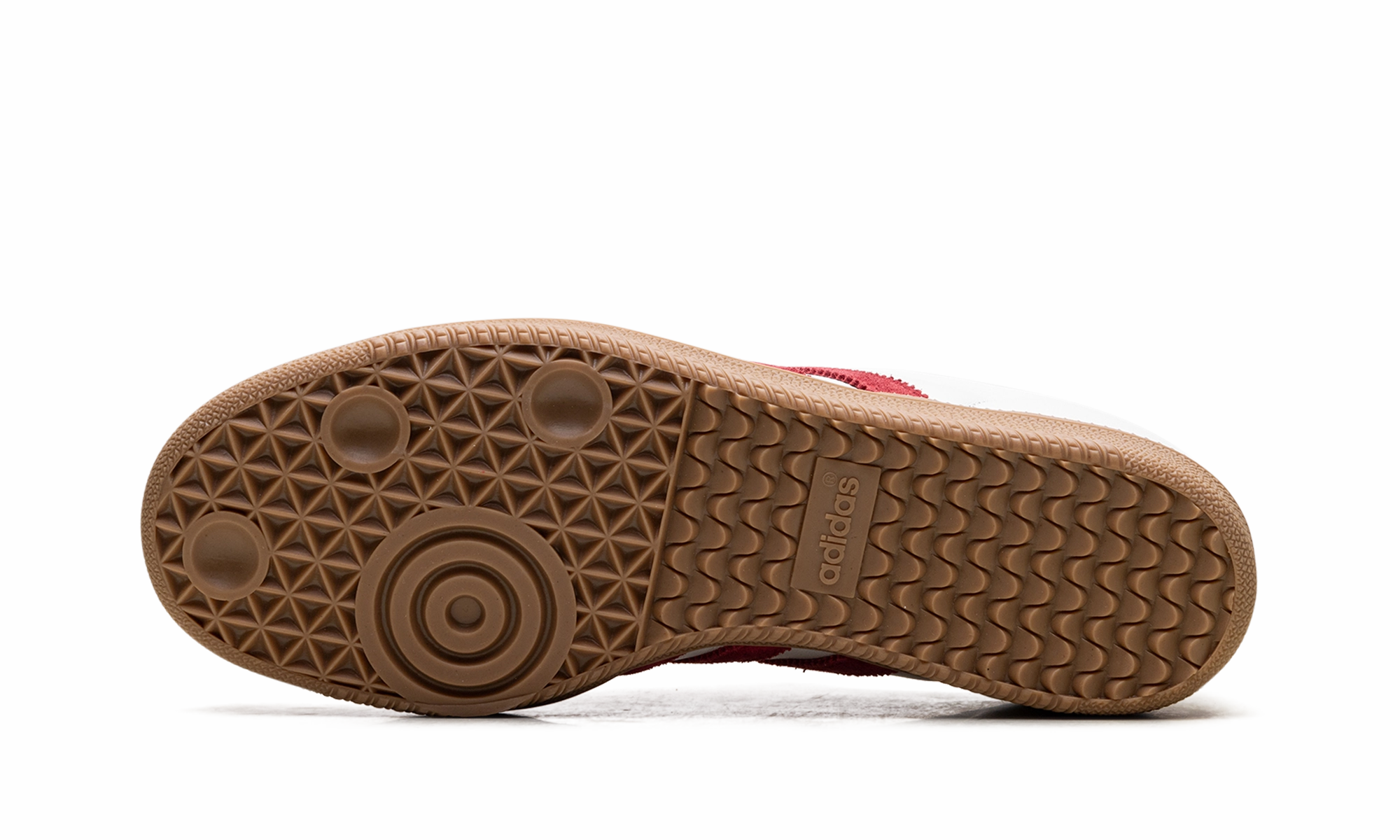 Quiet Walk Oasis Hike Samba OG "Core White Better Scarlet"