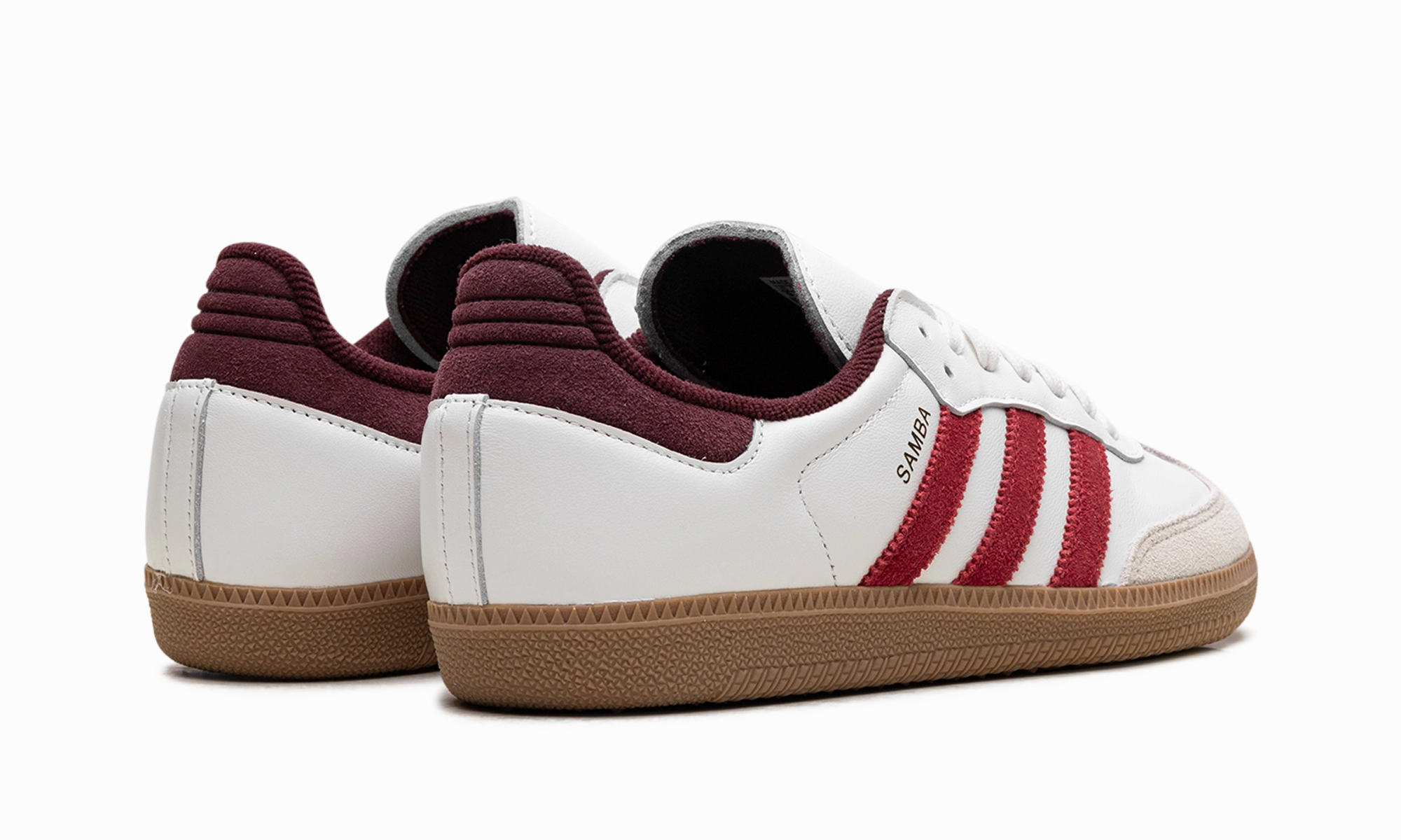 Samba OG "Core White Better Scarlet" Cloud Like Trendy Appeal