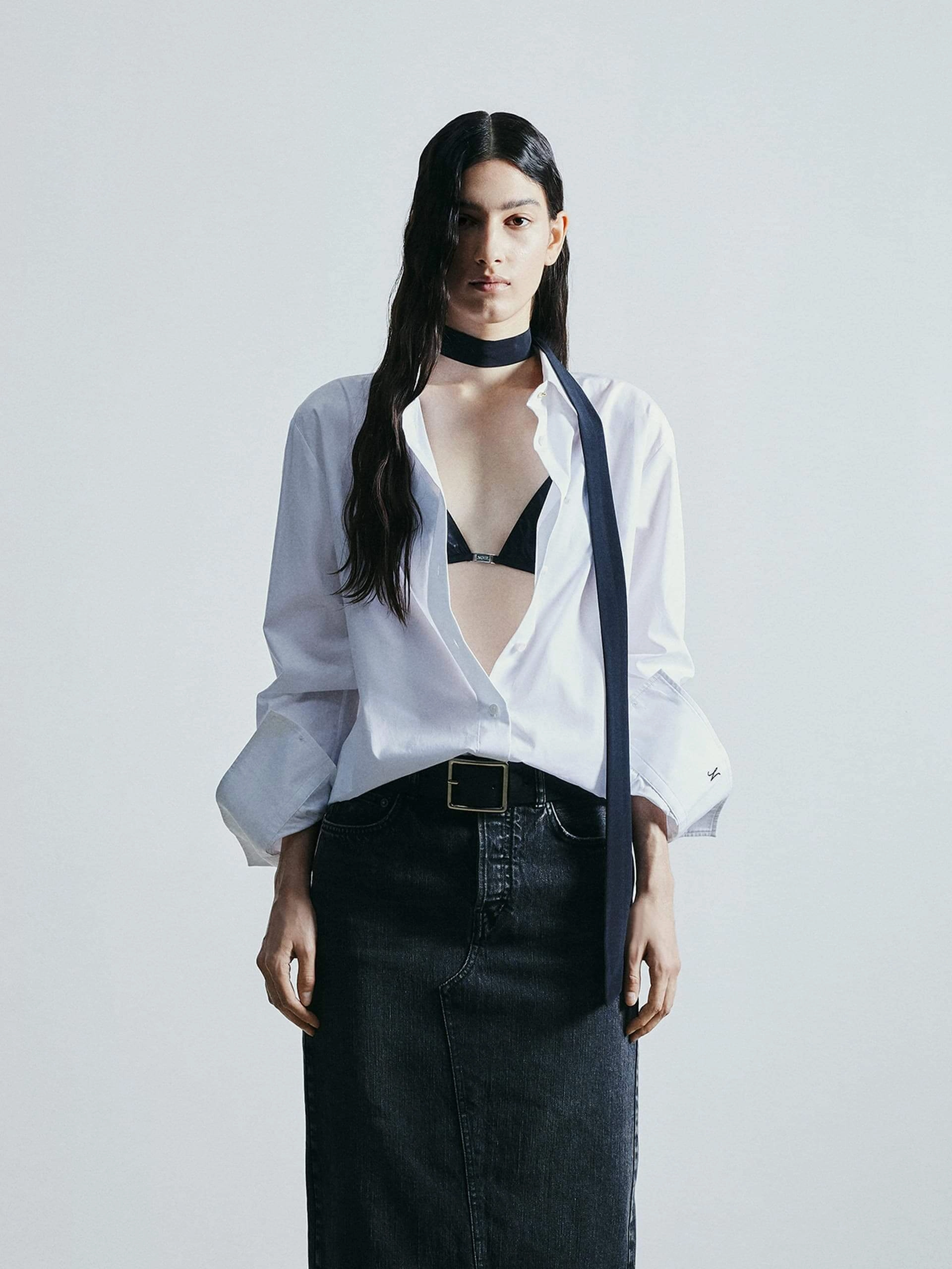 Soft Brushed Lining Cotton Loose Fit Shirt