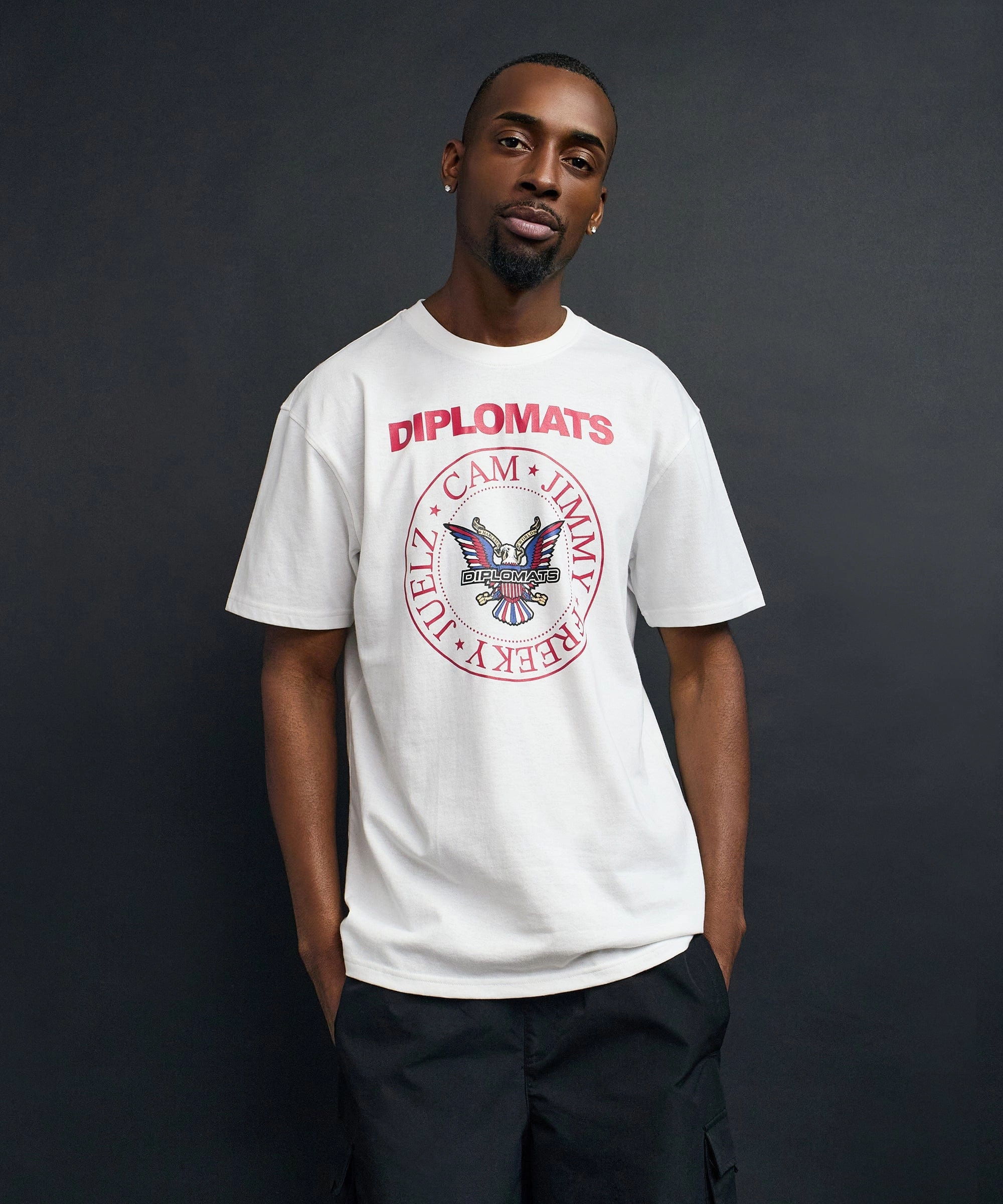 Downtown Short Sleeve Tee - White MeshPanelIntegration