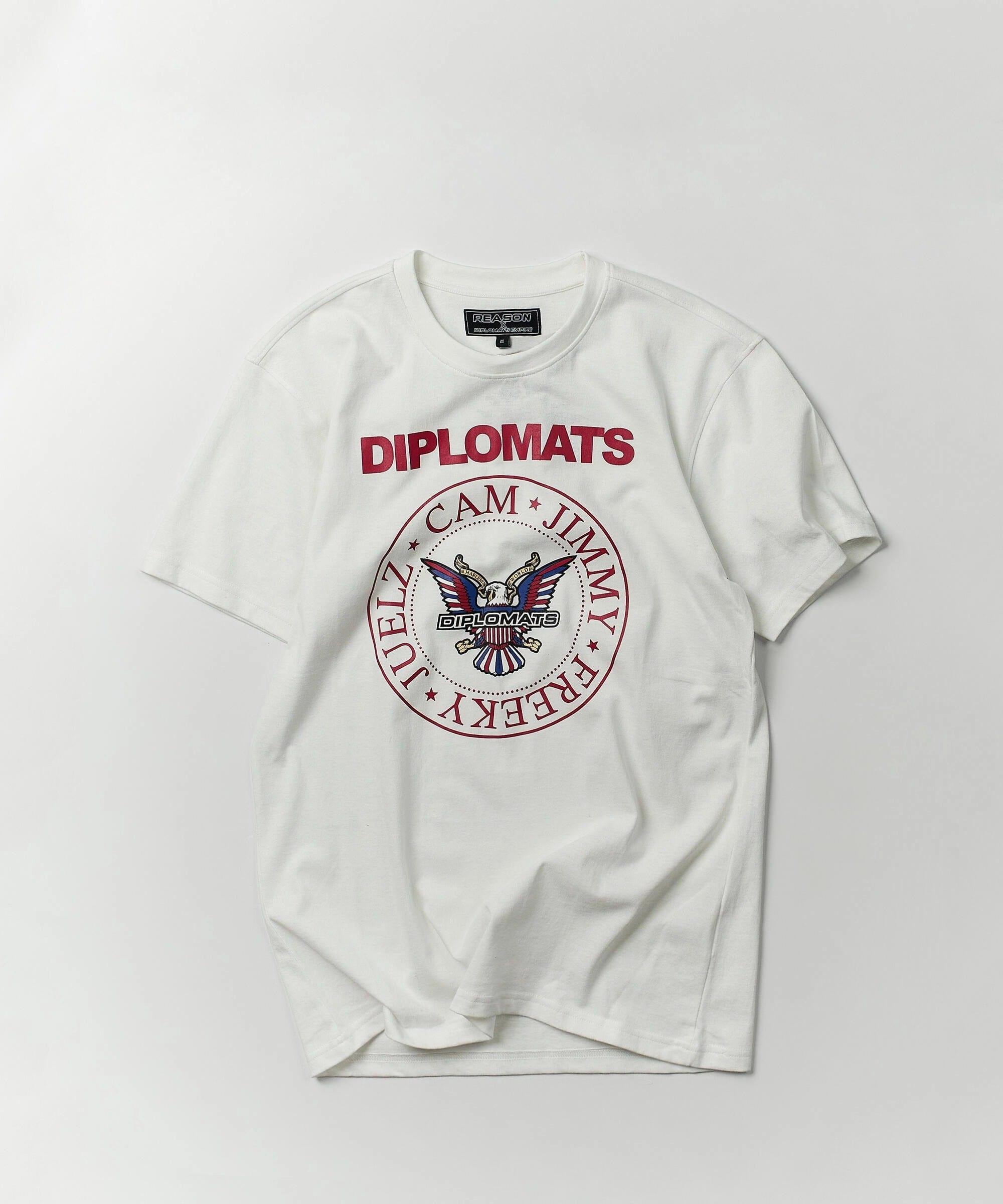 SheerLayering Comfortable Cut Downtown Short Sleeve Tee - White