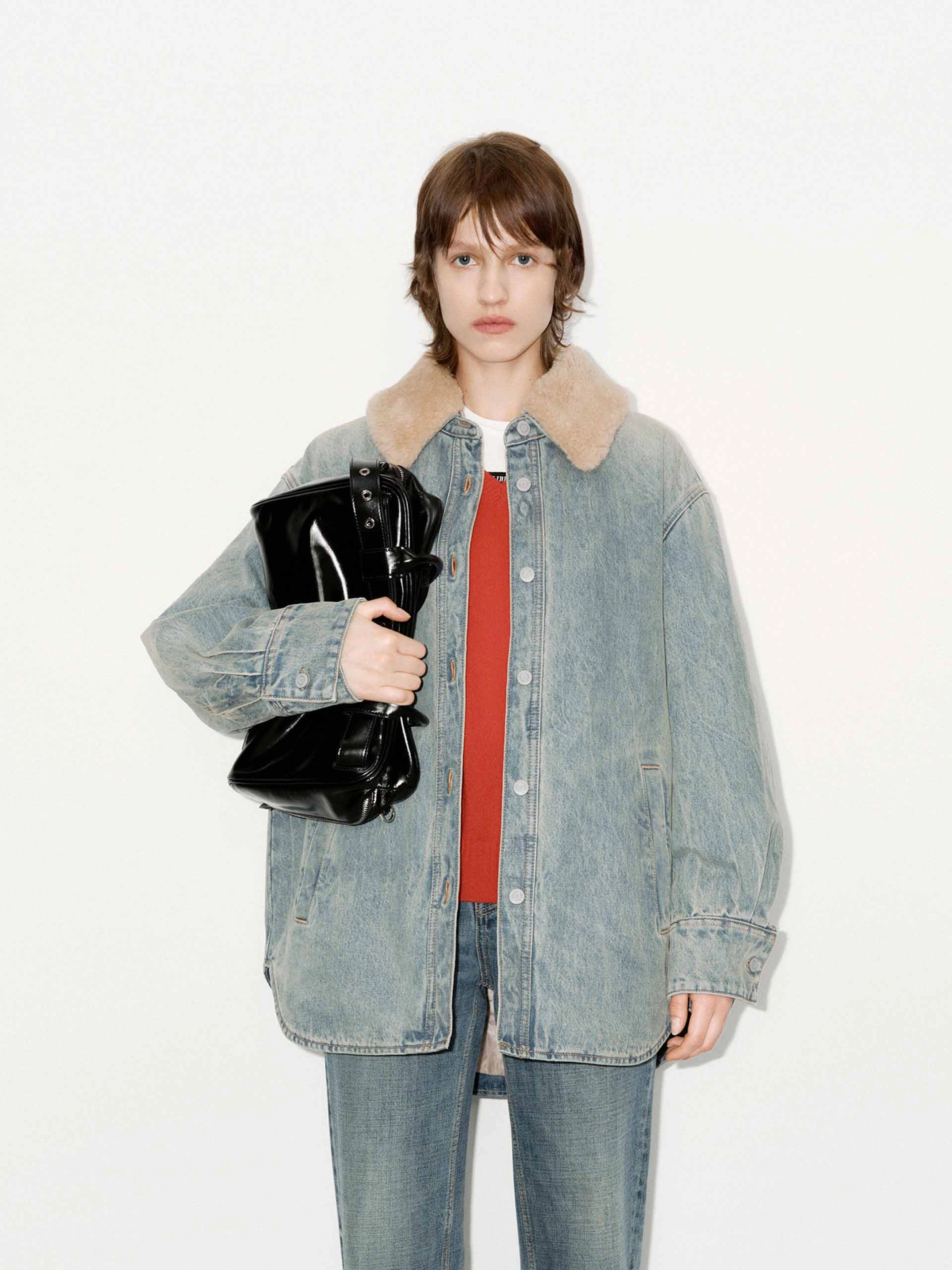 Quilted Denim Jacket All Weather Protection Trendy Must Have
