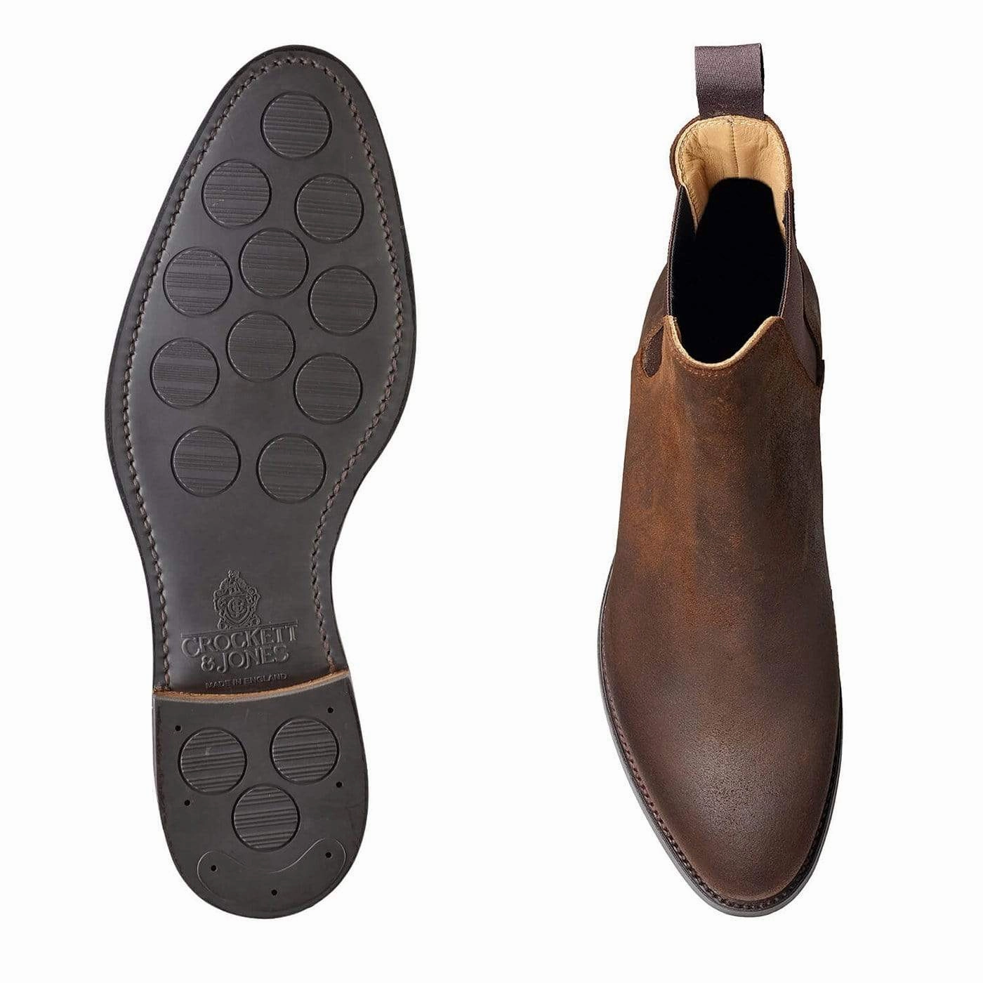lightweight materials Water Resistant Rachel Dark Brown Rough-Out Suede