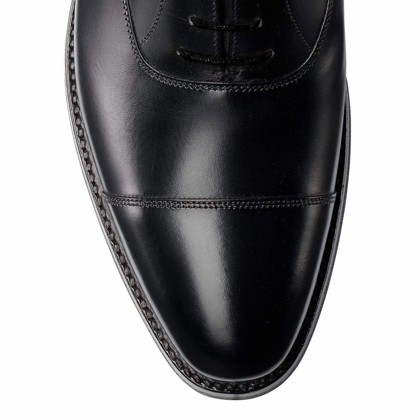 Radstock Black Calf Smart Casual Look Classic Lace-Ups