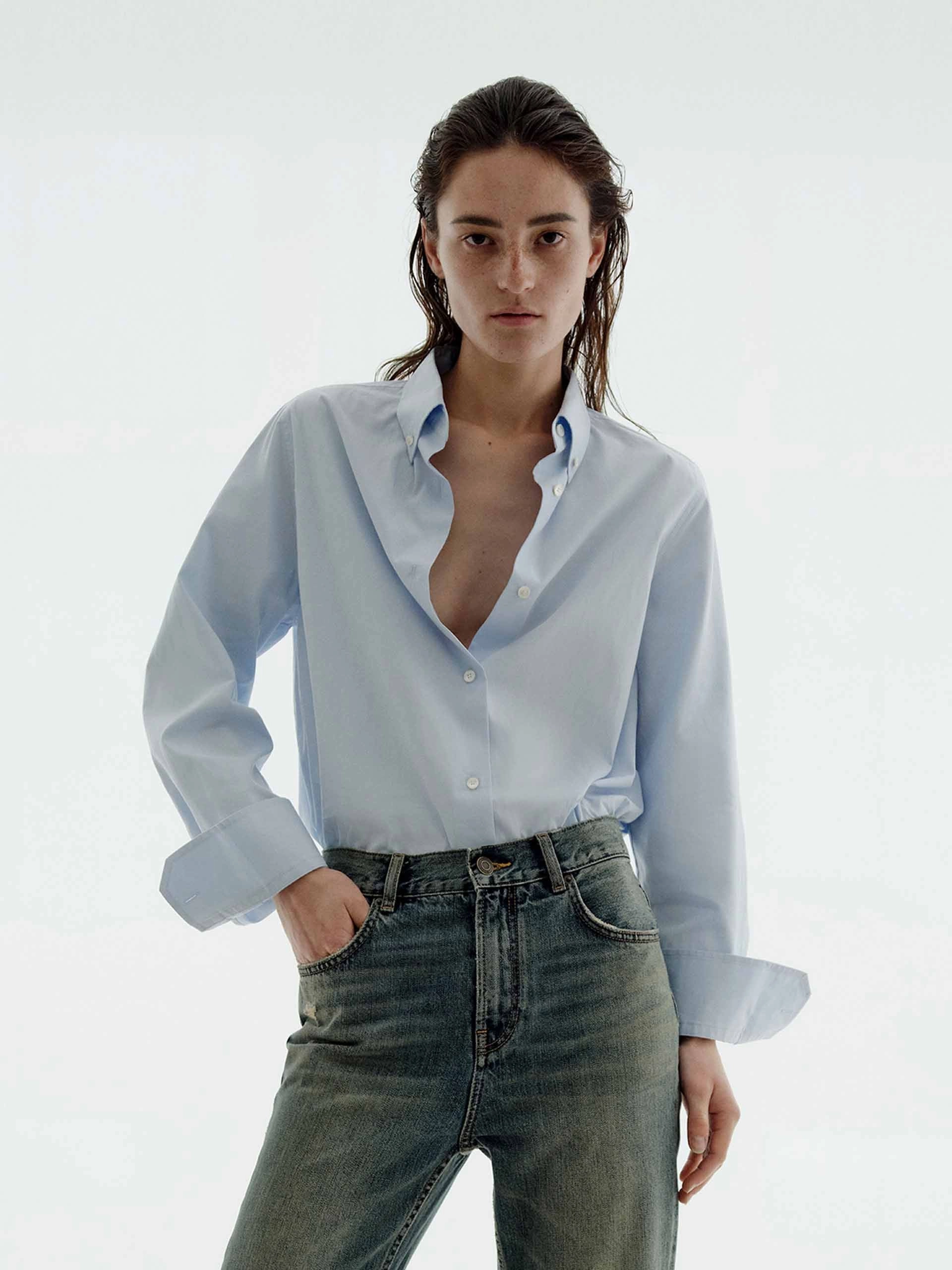 Comfortable Wear Cotton Long Sleeves Shirt