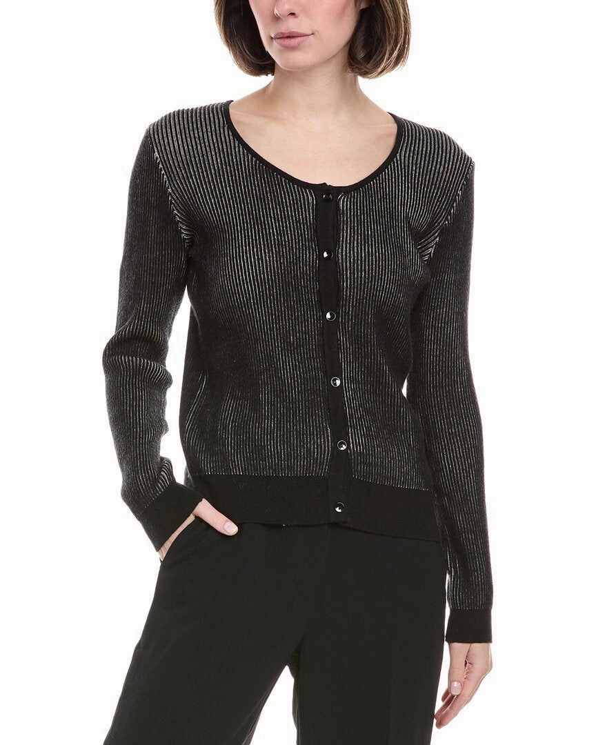 Rain   Rose Cardigan Light Reflective Yarn Versatile Piece