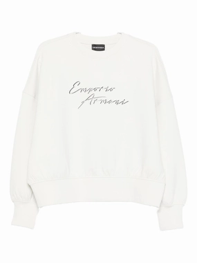 Emporio Armani Women's Sweaters ivory Recycled Yarn