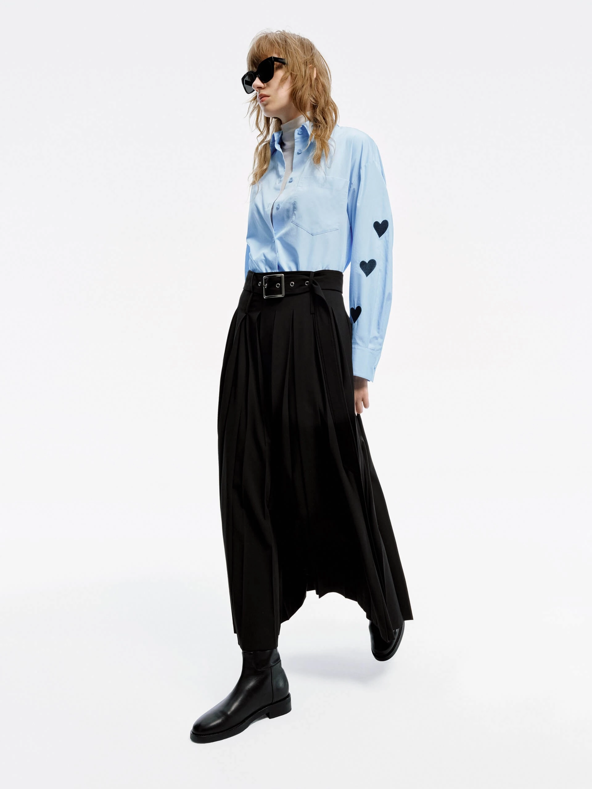 Ripstop Fabric Technology Comfort for All Include Belt Maxi Skirt