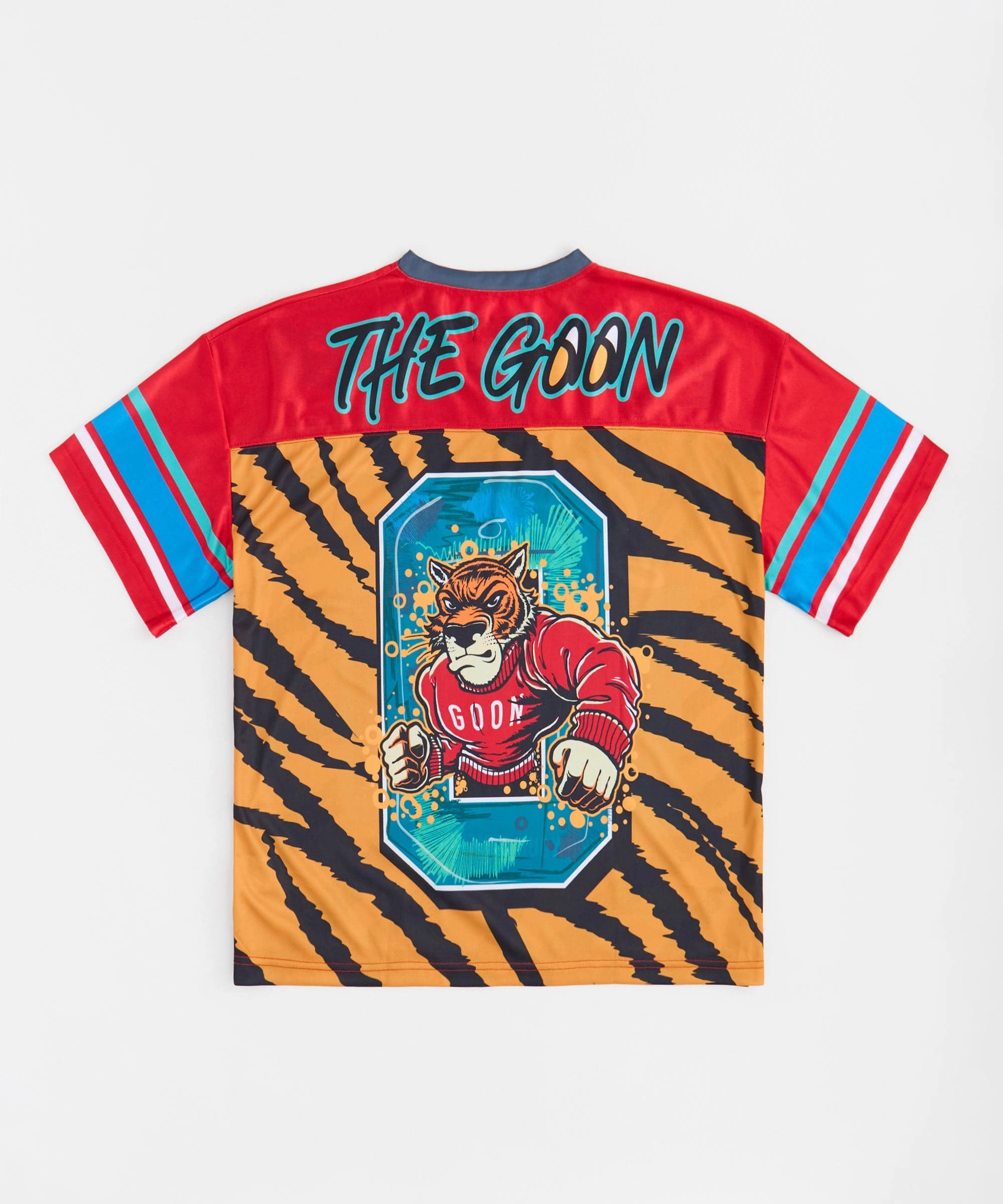 Football Jersey Street Legend - Red Moisture Wicking Fabric NonChafingEdges