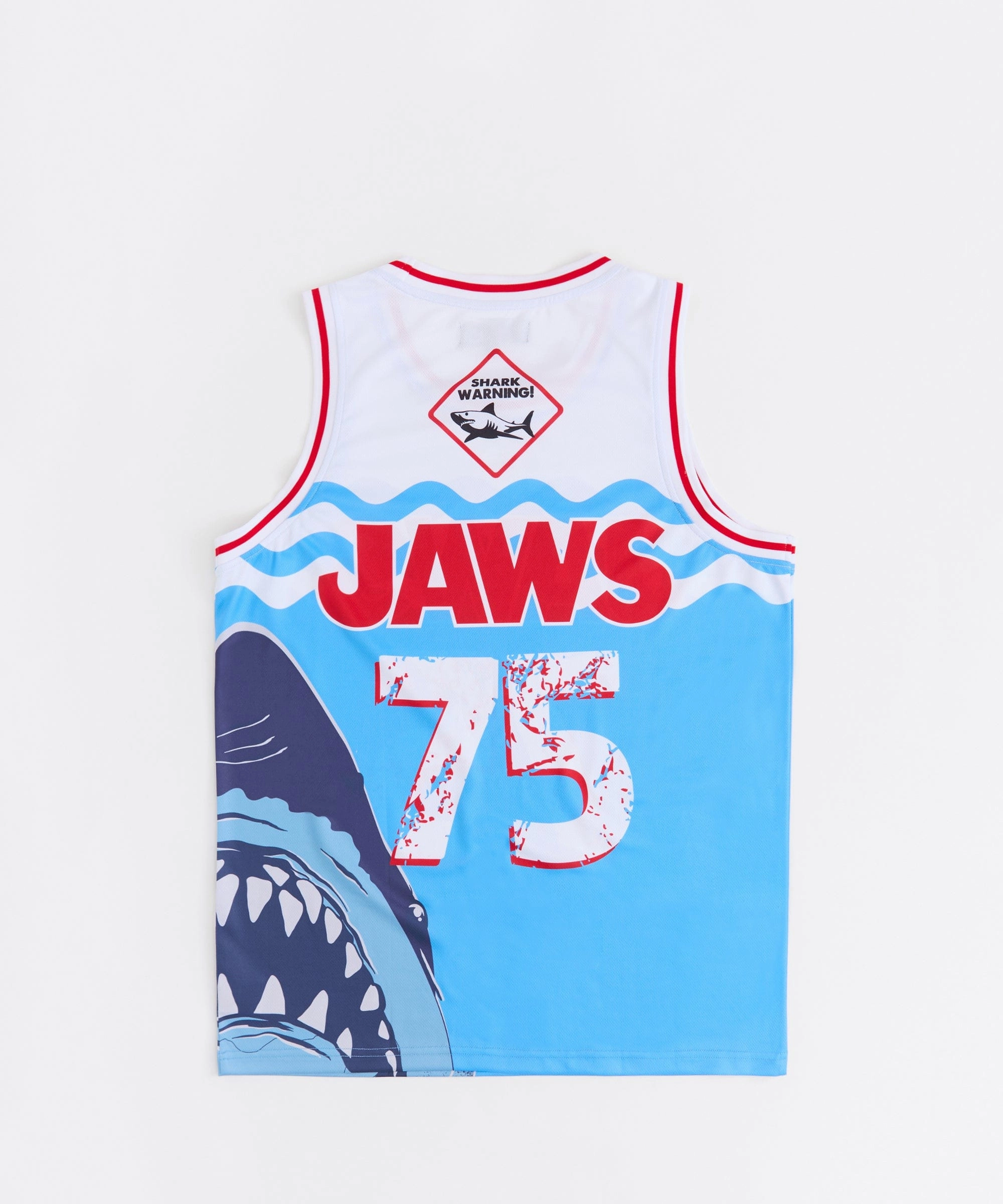 Jaws Basketball Jersey - Light Blue Comfy Layer HighElasticity Thread