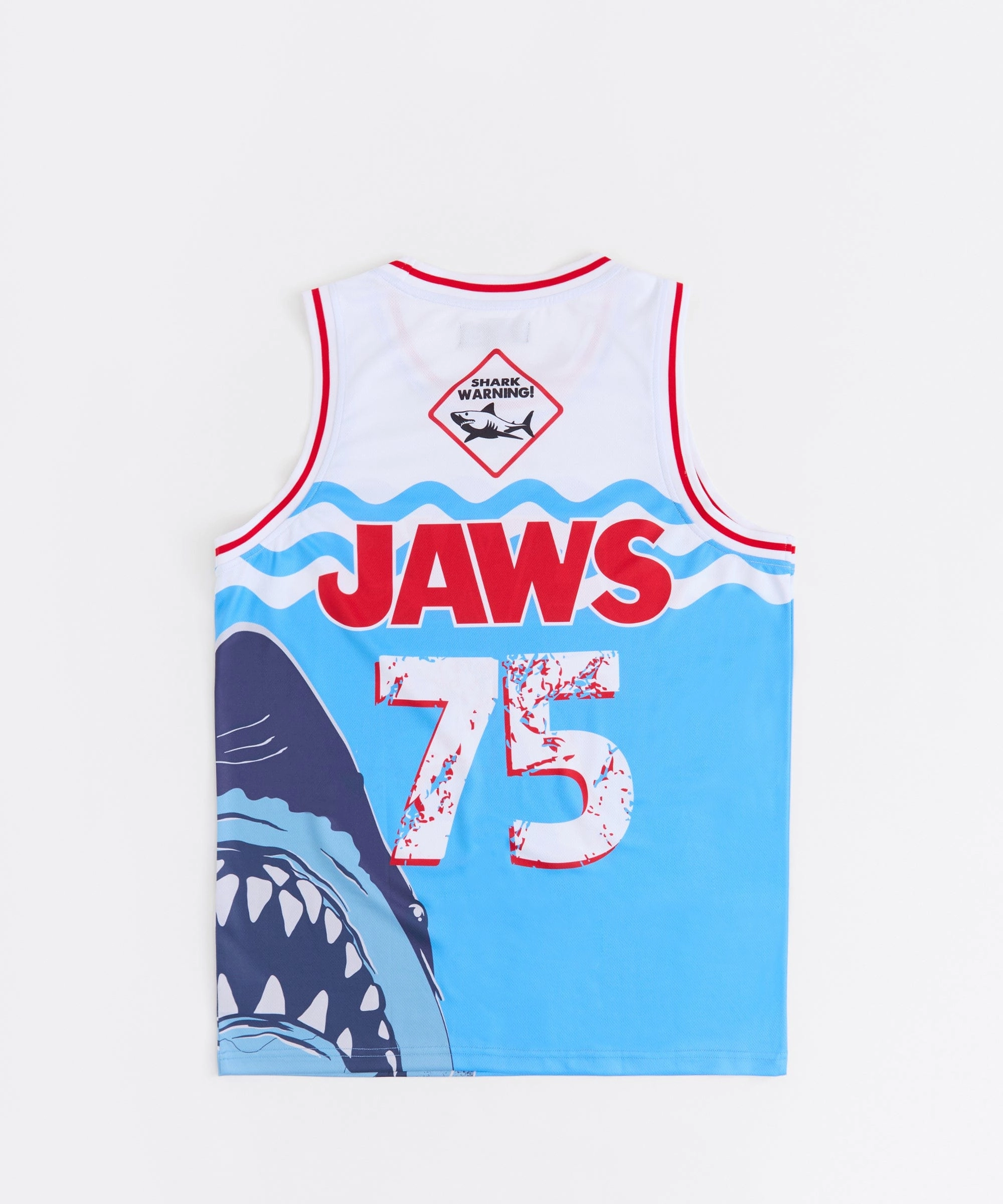 Jaws Basketball Jersey - Light Blue Fashionable Fit Stylish T-shirt