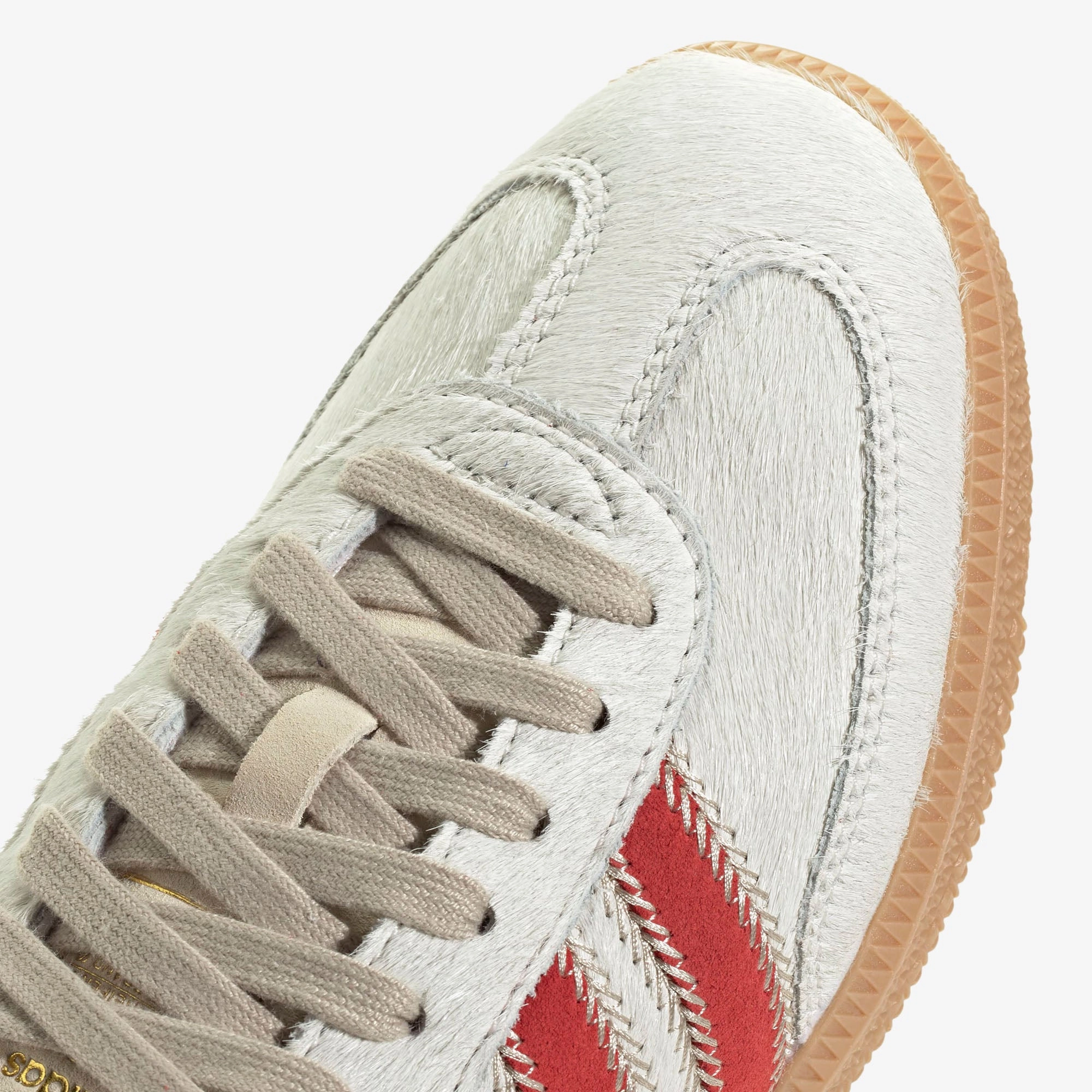 adidas Originals Women's Samba OG Wonder Beige / Cream White - Better Scarlet Smooth Use