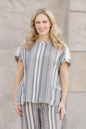 Soft Blended Fabric Regina Top