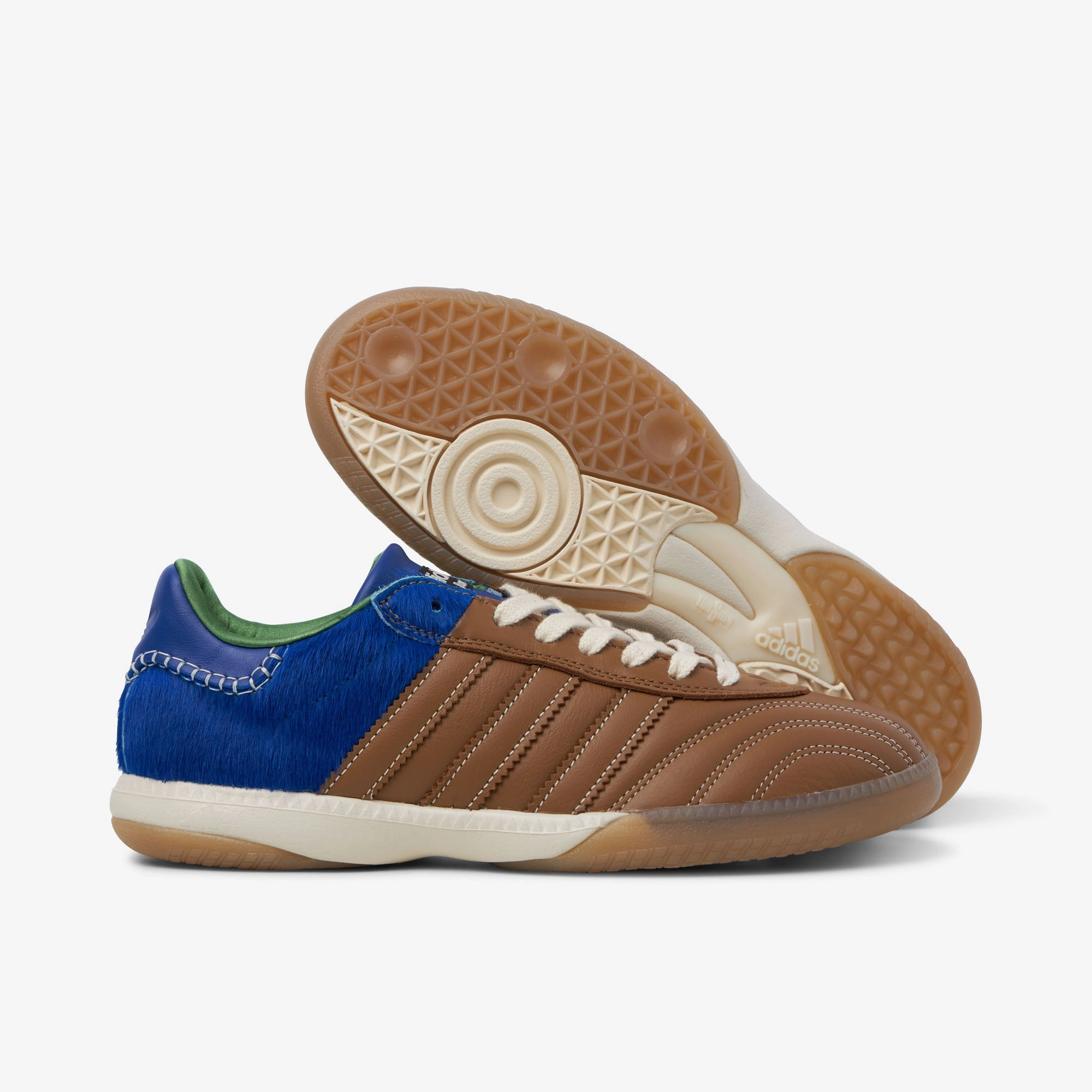 Thermo Regulating Minimalist Style adidas Originals Wales Bonner Samba Millennium Wonder Clay / Team Royal - Wonder White