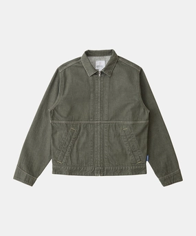 Travel Street Style Structured Casual Fit Japanese Slub Denim Jacket