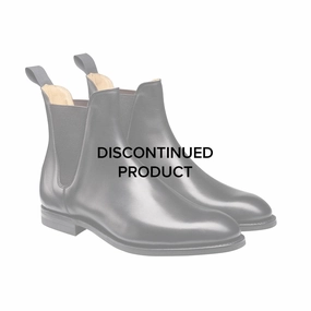 Low Top CushionedSole Rachel Black Wax Calf