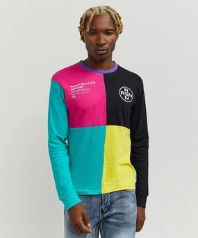 Nolan Long Sleeve Tee Chic Style Overlock Edging
