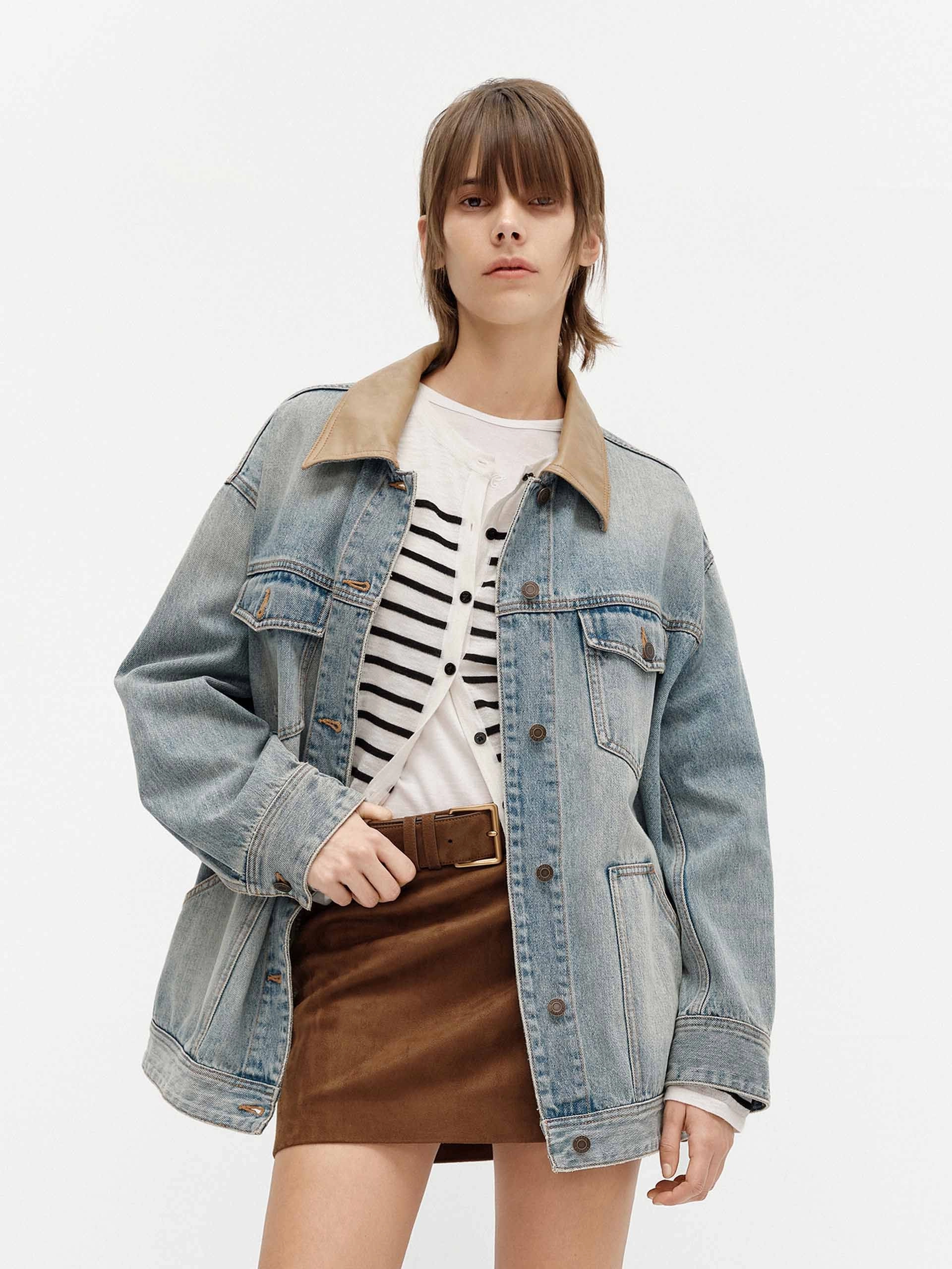 Relaxed Cotton Jacket Light Day Jacket