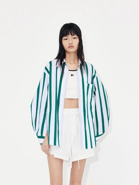 Relaxed Cotton Shirt Antistatic
