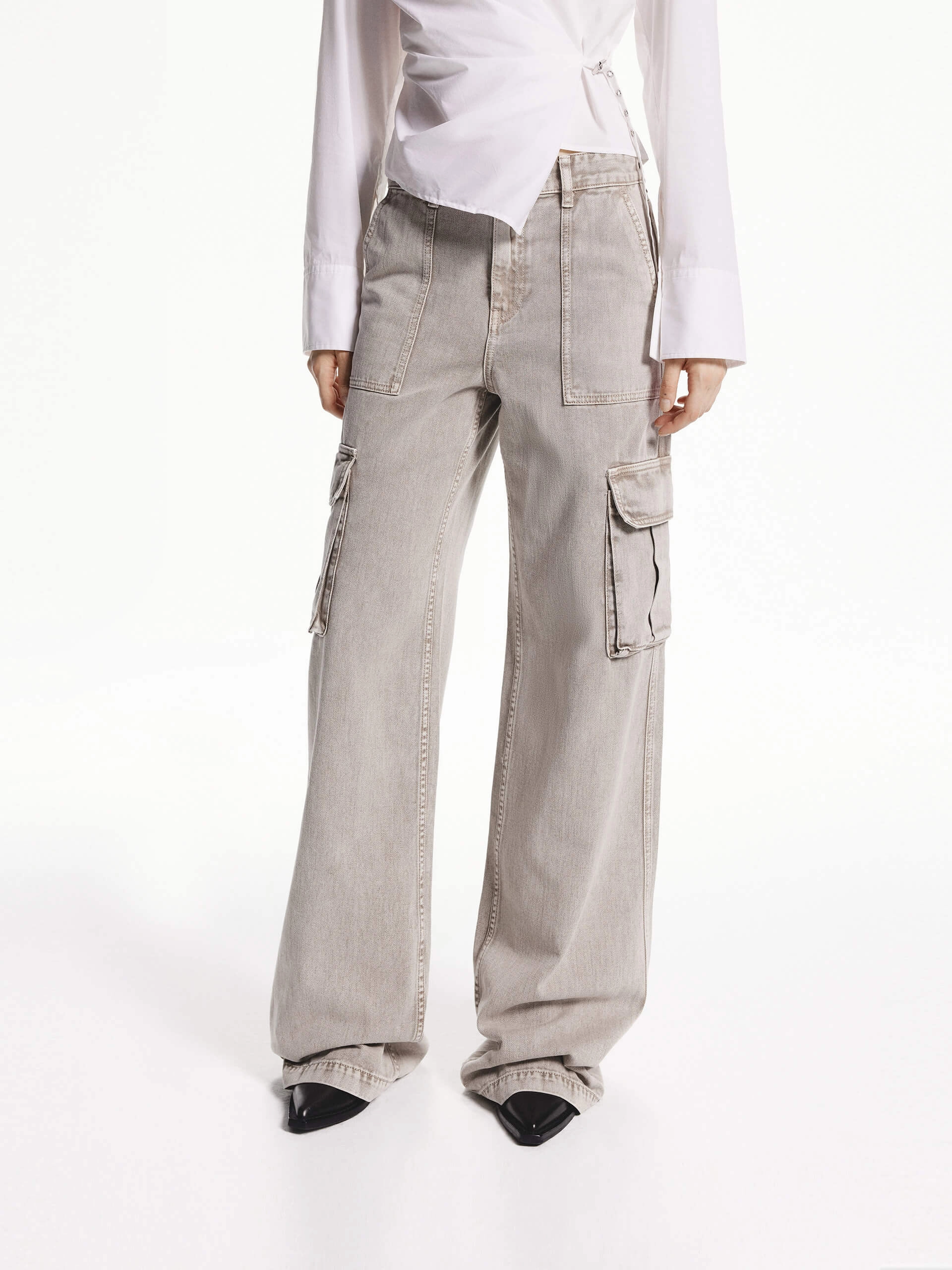 Relaxed Fit Cargo Jeans Leisure Ready