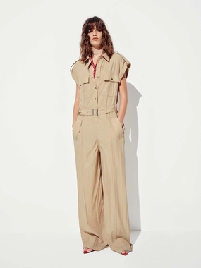 Perfect Pair SlimFit Relaxed Sleeveless Jumpsuit