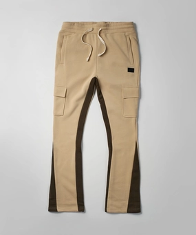 Flare Fleece Sweatpants - Beige StaticDissipativeFabric