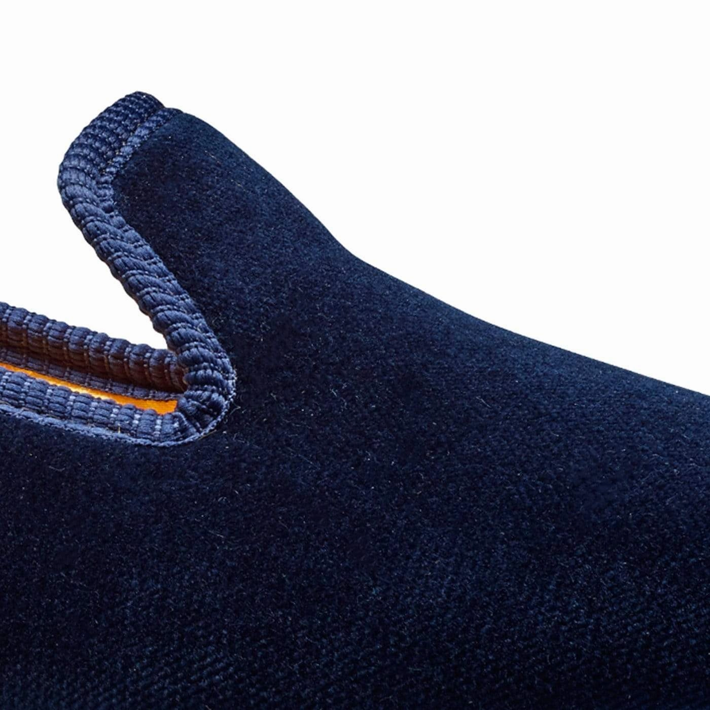 hypoallergenic Soft Padding Plain Albert Navy Velvet (Womens)