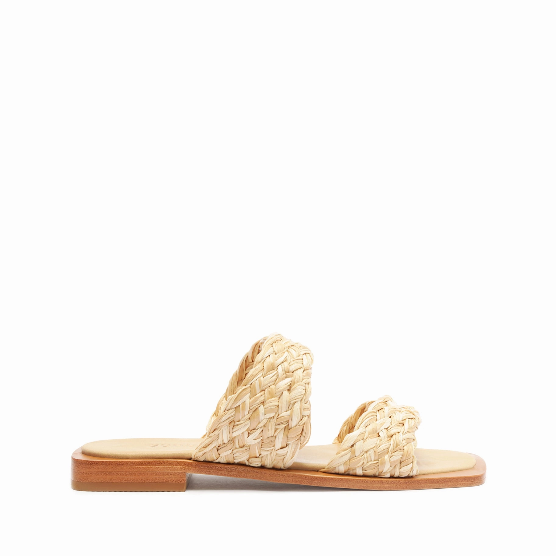 Formal Style Stone Walk Amani Straw Flat Sandal