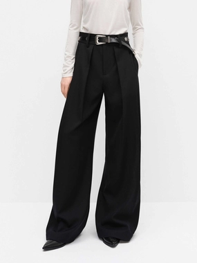 Relaxed Wide Leg Pants Perfect Layer Relaxed Fit
