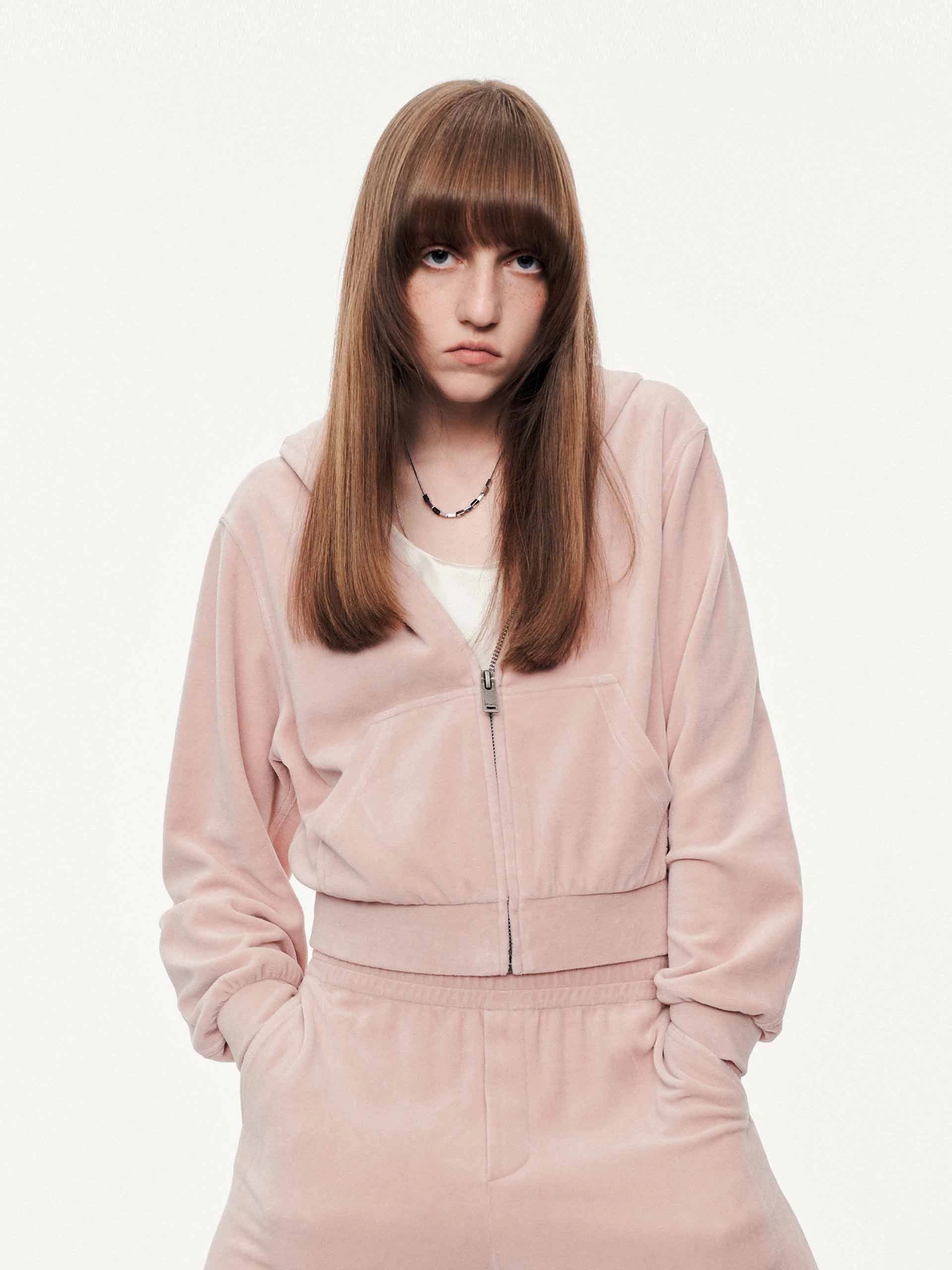 Functional Look Cropped Hooded Jacket