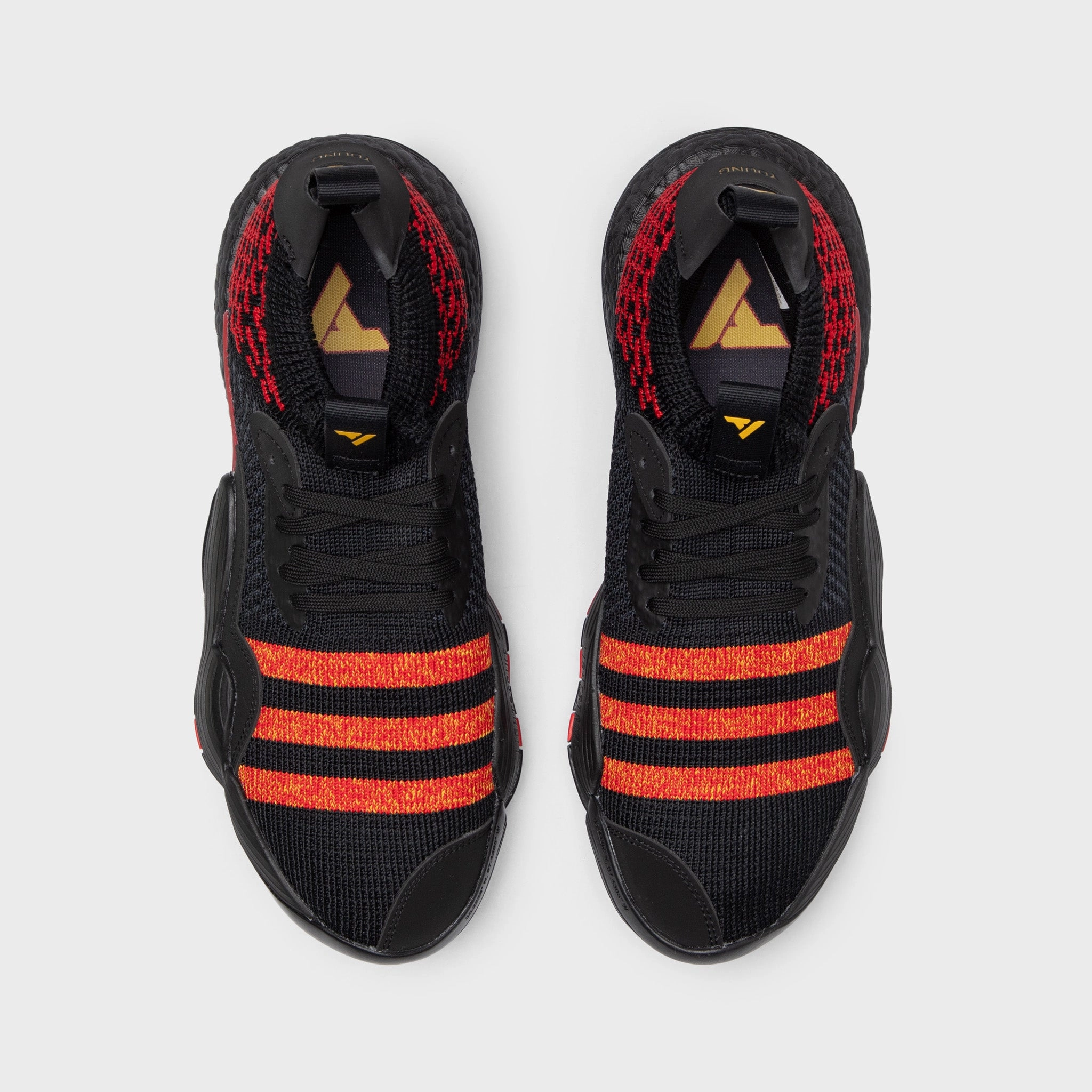 adidas Trae Young 2.0 Core Black / Better Scarlet - Bold Gold Foot Cushion