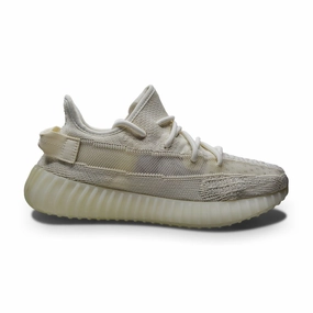 Plush Sole Mens Adidas Yeezy Boost 350 V2 "Bone" - HQ6316 - White