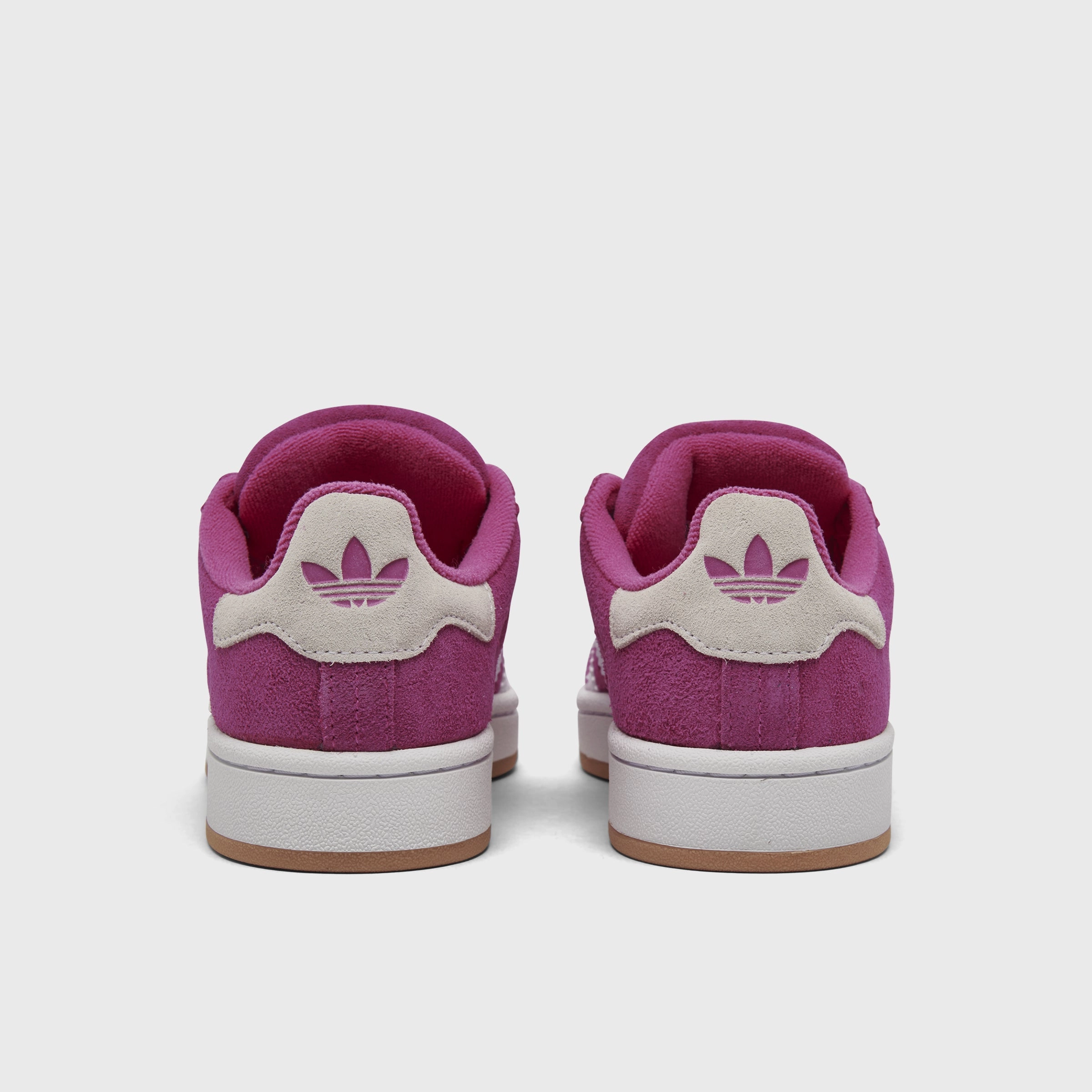 adidas Juniors' Campus 00s Pink / White - Gum Resilient Touch Zigzag Impact Zone