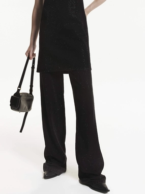 Rhinestone Detail Jeans Secure Closure System