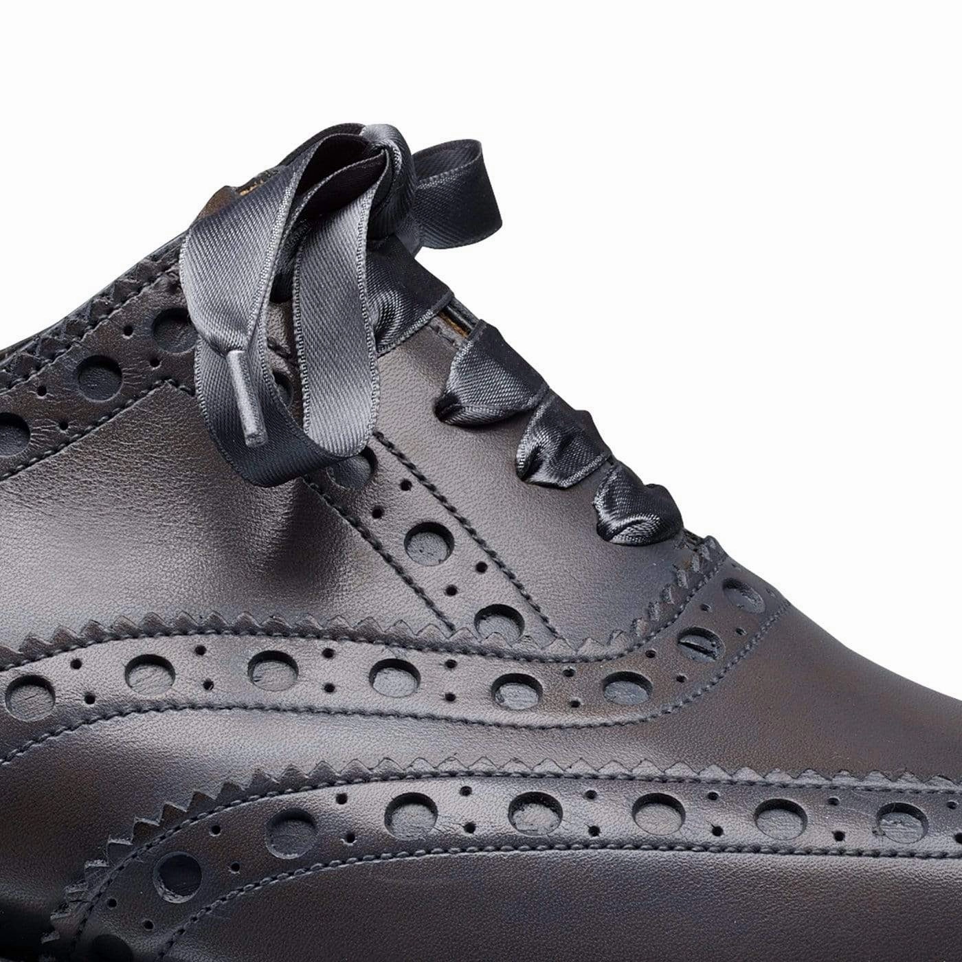 Anna Grey Burnished Calf Neat Comfort Slim Profile City Dweller