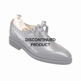 Office Wear Shoes Anna Grey Burnished Calf