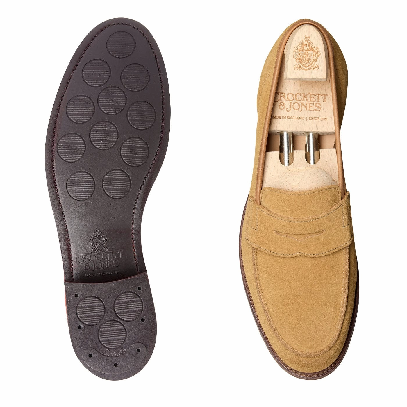 Richmond 2 Camel Suede Way Guard Hold Firm