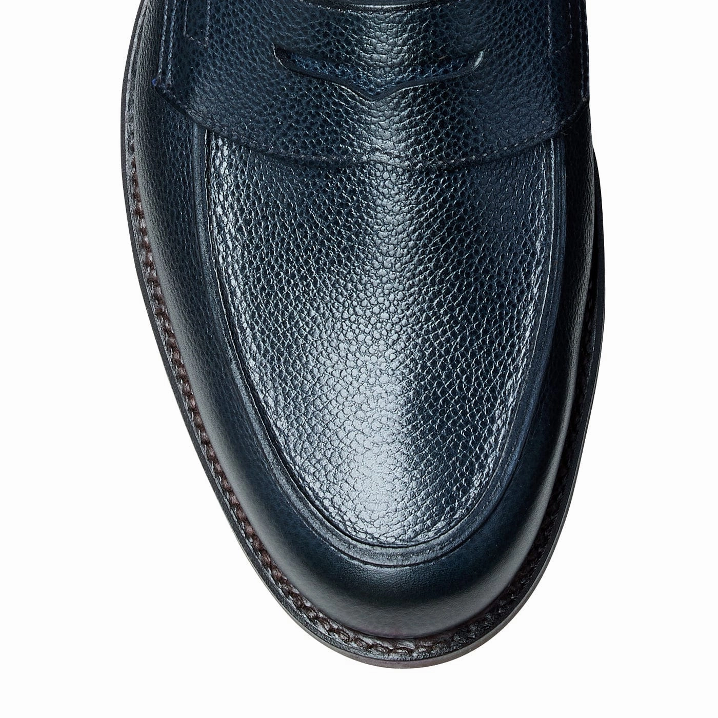 Richmond 2 Navy Pebble Grain Board Room Classic Style