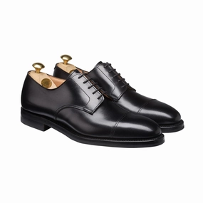 Ripon Black Calf Dress Shoes Stylish Fit