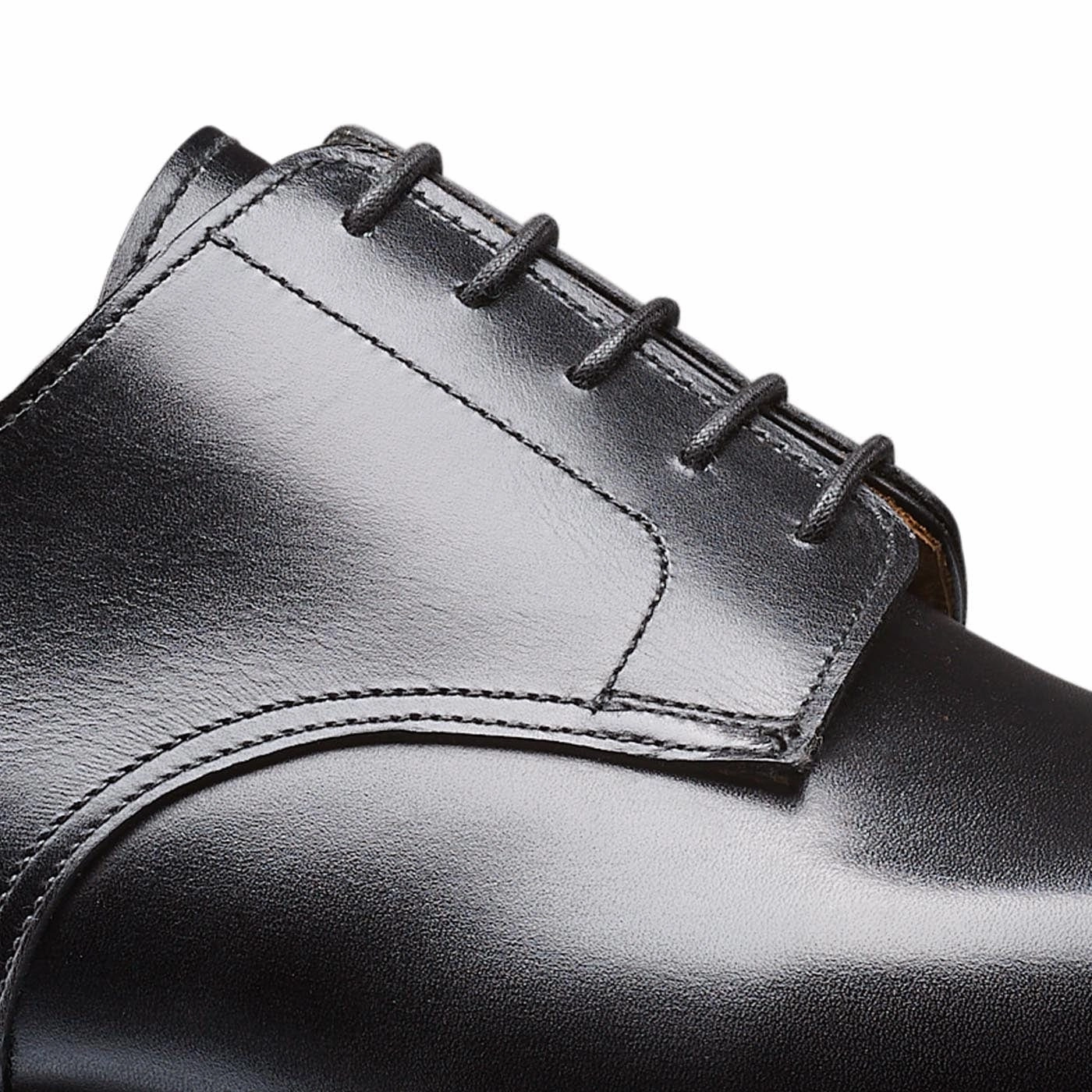 Sharp Silhouette Fine Edge Ripon Black Calf