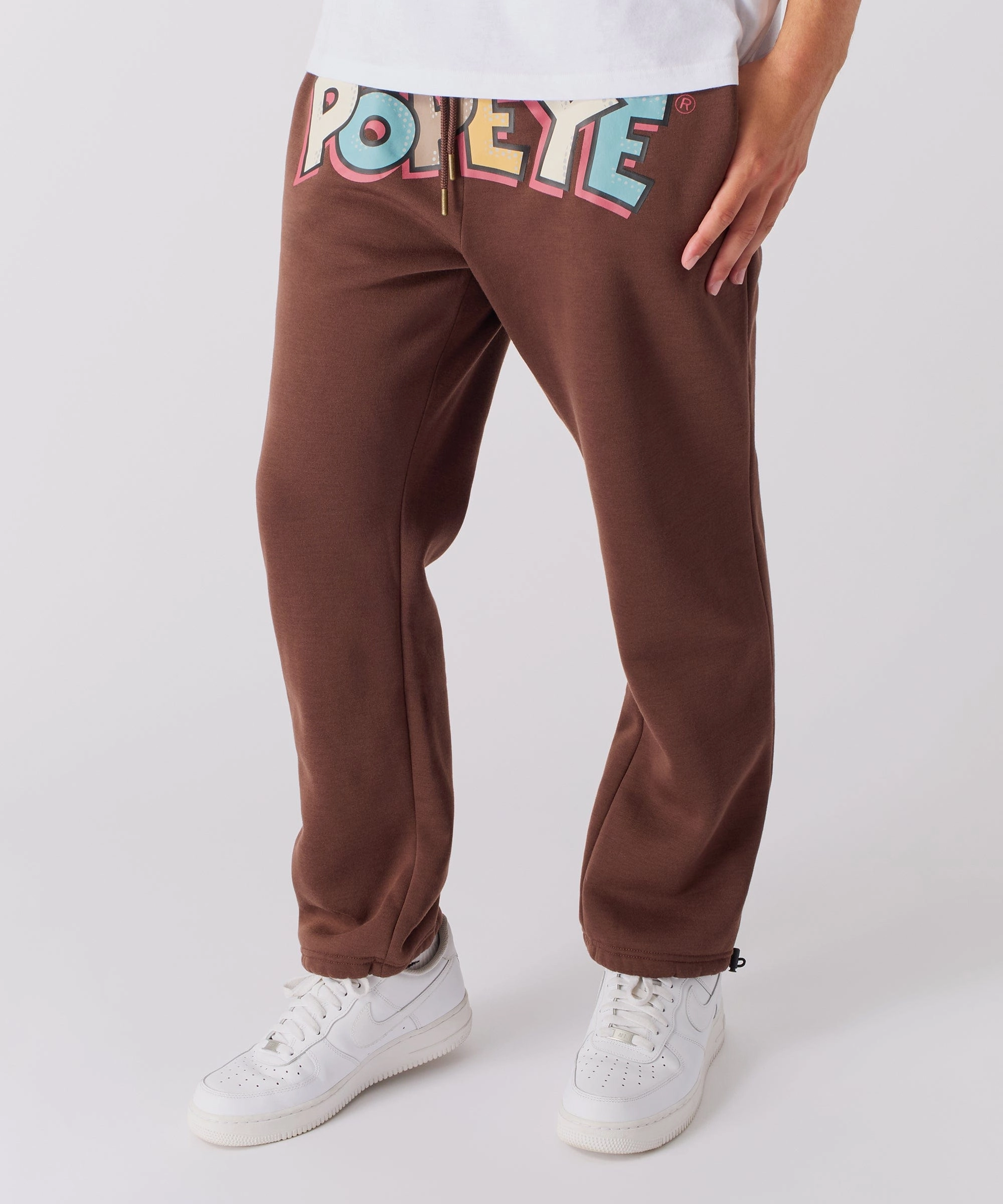 Adaptable Style Popeye Toggle Joggers - Brown