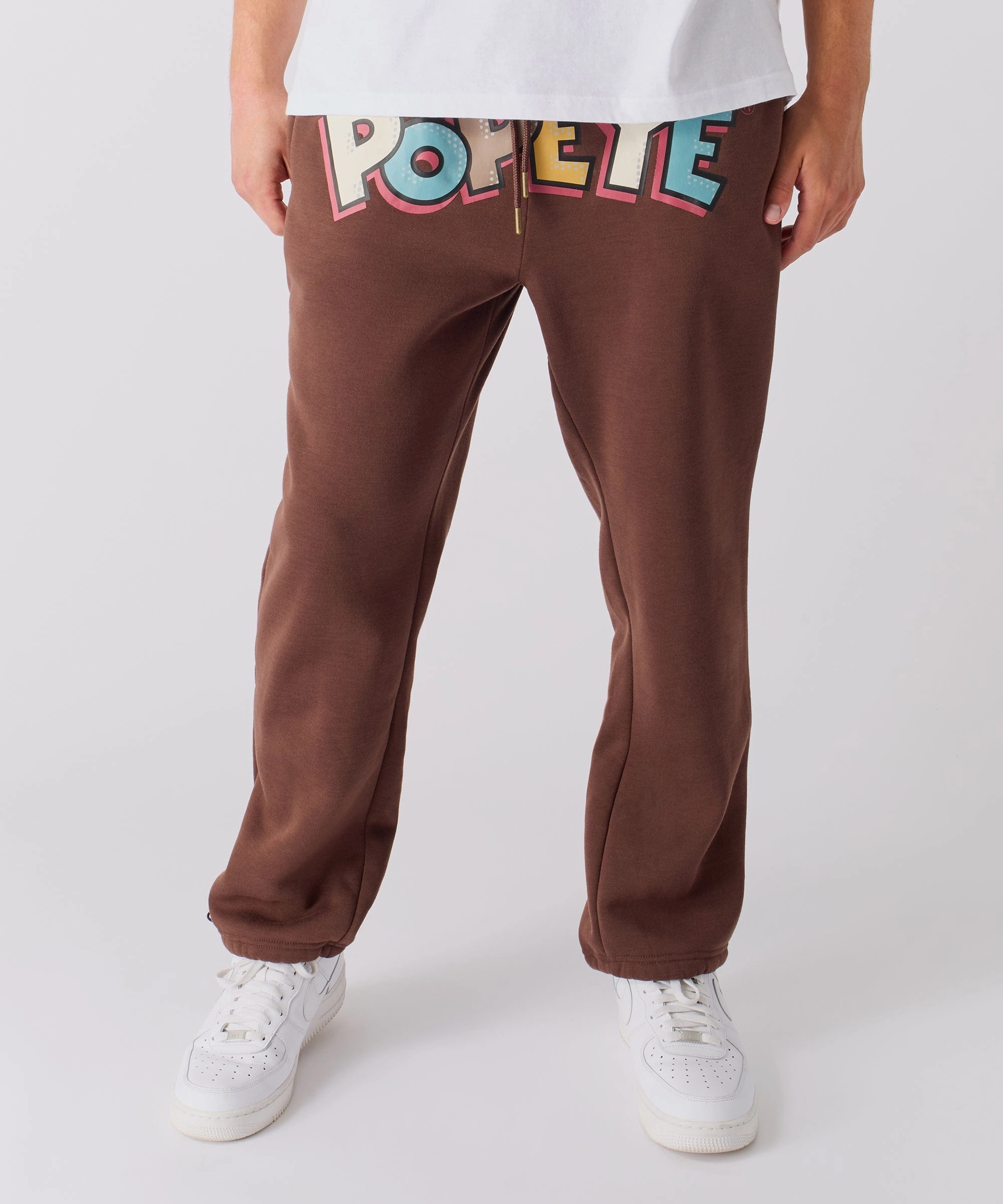 Popeye Toggle Joggers - Brown Modern Comfort Practical Look