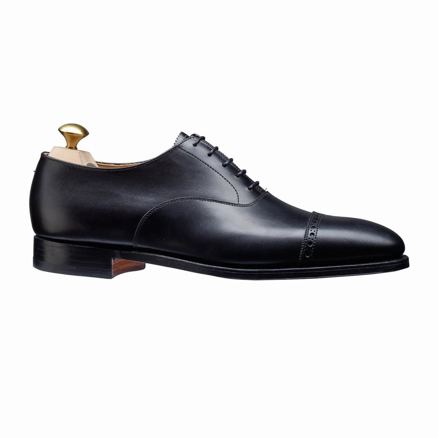 Arden Black Calf Iconic Oxfords