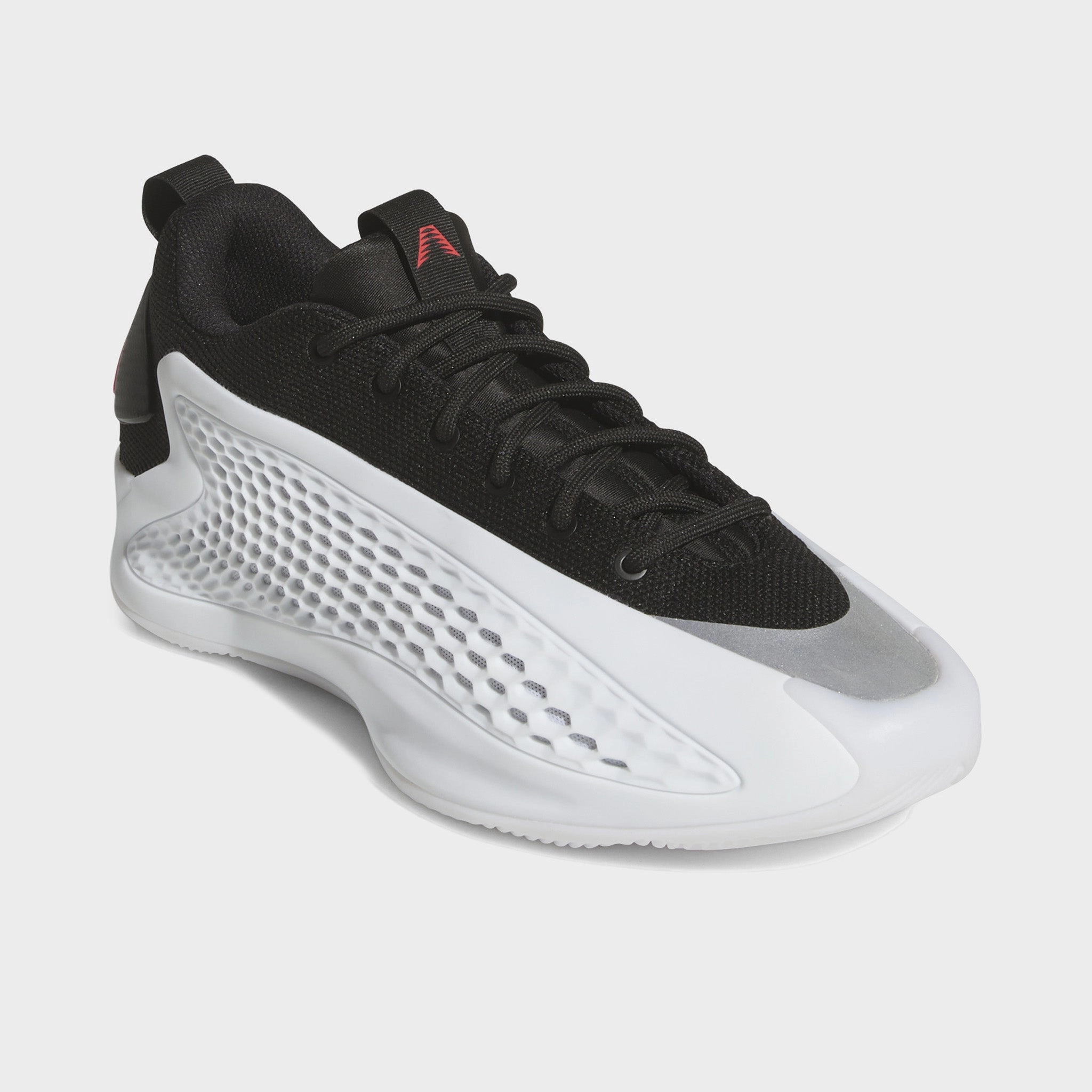 Slip Resistant Tread Pattern Traction Enhanced Pattern adidas Anthony Edwards 1 Low White / Black - Red