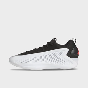 adidas Anthony Edwards 1 Low White / Black - Red Light cushion Sweat Control