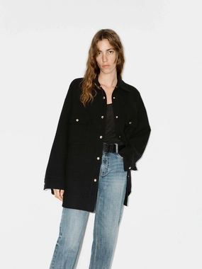 Work Tough Airflow Ventilation System Oversized Wool Overshirt
