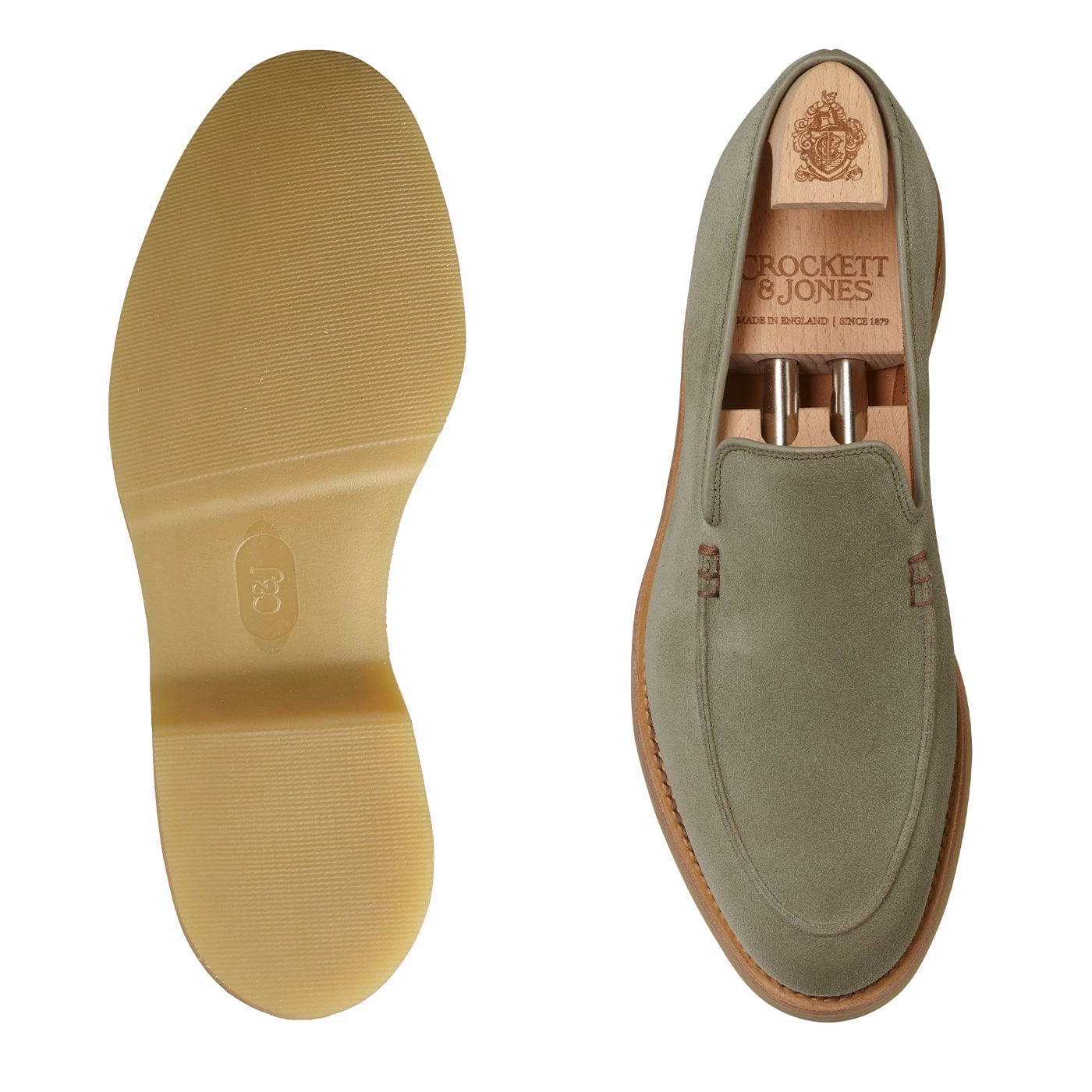 Salcombe 2 Pistachio Suede Step Power Foot Free