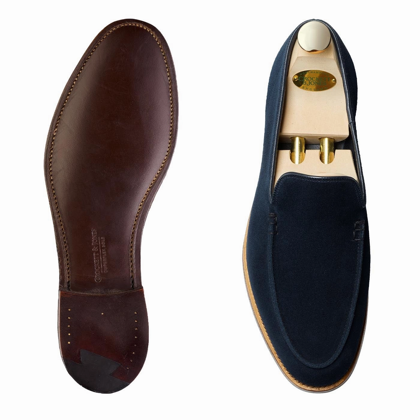 Long Stroll Fast Stride Salcombe Ocean Suede